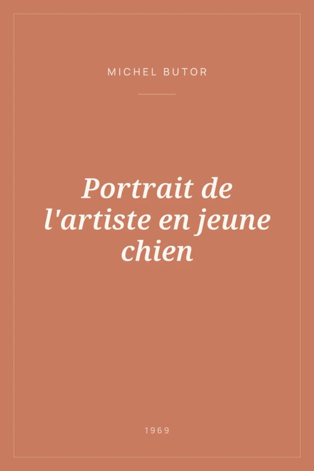 Portada de Portrait de l'artiste en jeune chien