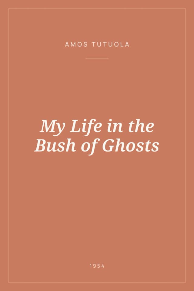 Portada de My Life in the Bush of Ghosts