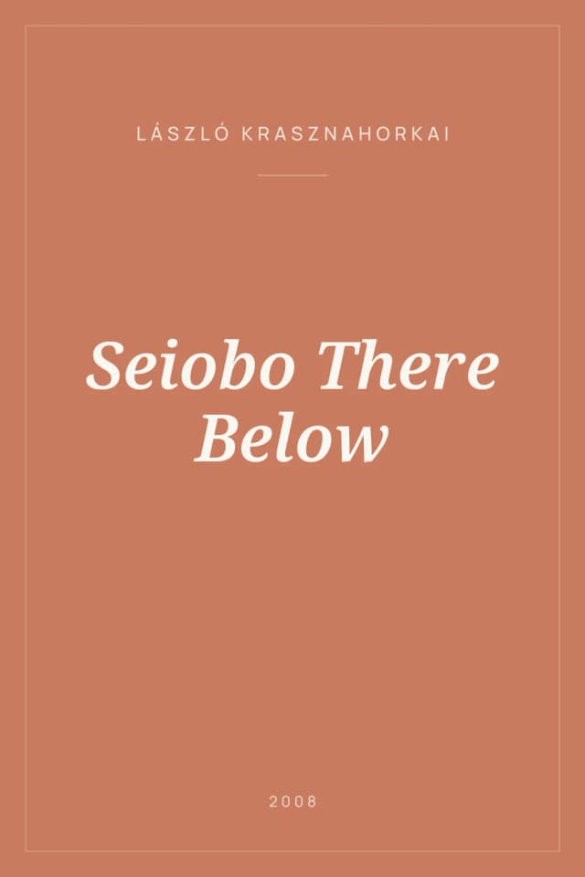 Portada de Seiobo There Below
