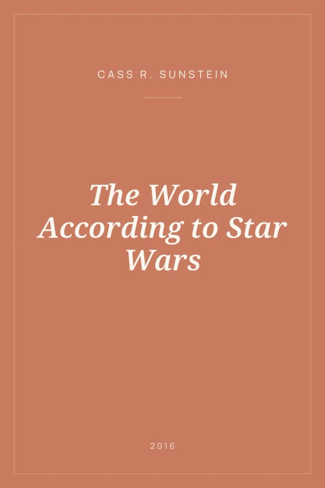 Portada de The World According to Star Wars