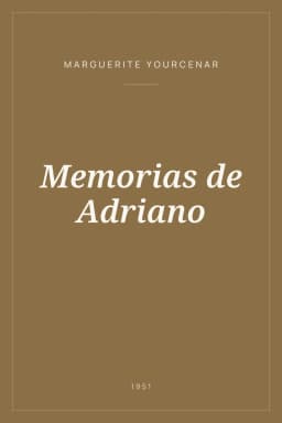 Portada de Memorias de Adriano