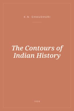 Portada de The Contours of Indian History