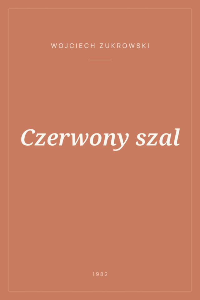 Portada de Czerwony szal
