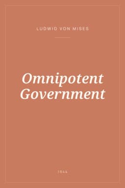 Portada de Omnipotent Government