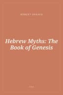 Portada de Hebrew Myths: The Book of Genesis