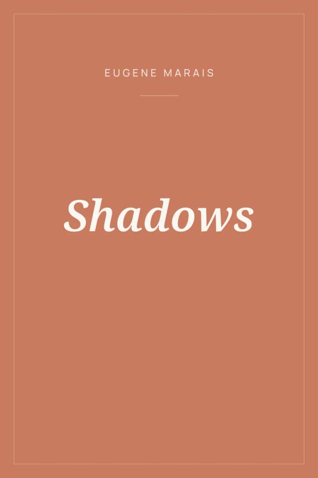 Portada de Shadows