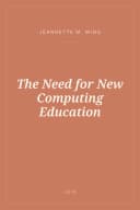 Portada de The Need for New Computing Education