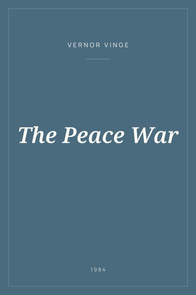 Portada de The Peace War