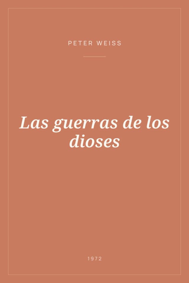 Portada de Las guerras de los dioses