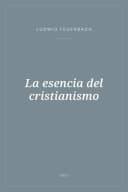 Portada de La esencia del cristianismo