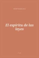 Portada de El espíritu de las leyes