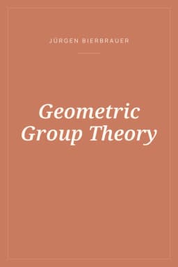 Portada de Geometric Group Theory