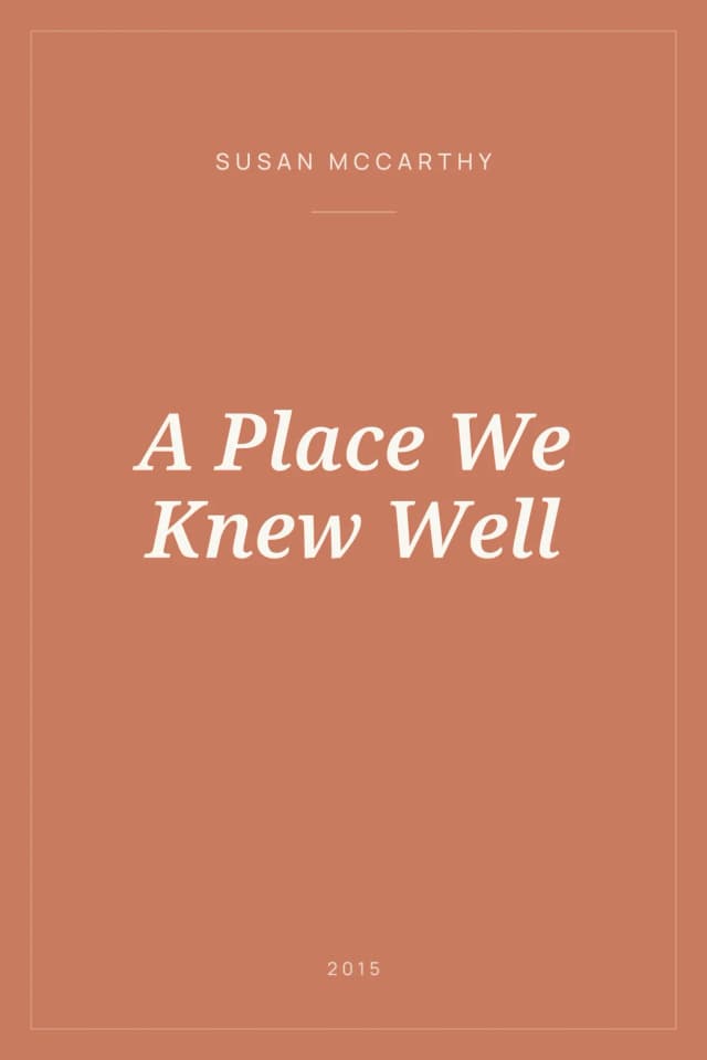 Portada de A Place We Knew Well