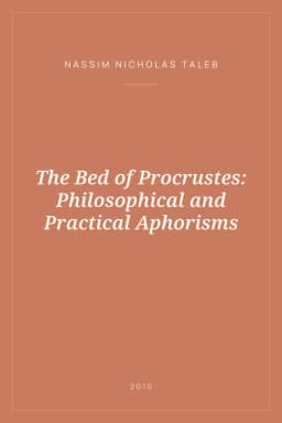 Portada de The Bed of Procrustes: Philosophical and Practical Aphorisms
