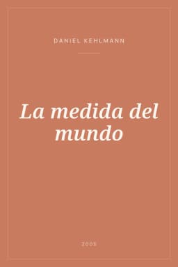 Portada de La medida del mundo