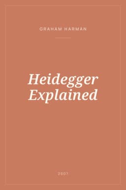 Portada de Heidegger Explained