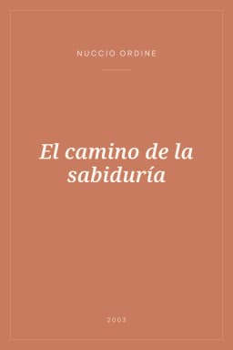 Portada de El camino de la sabiduría