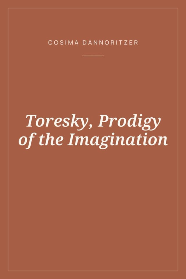 Portada de Toresky, Prodigy of the Imagination