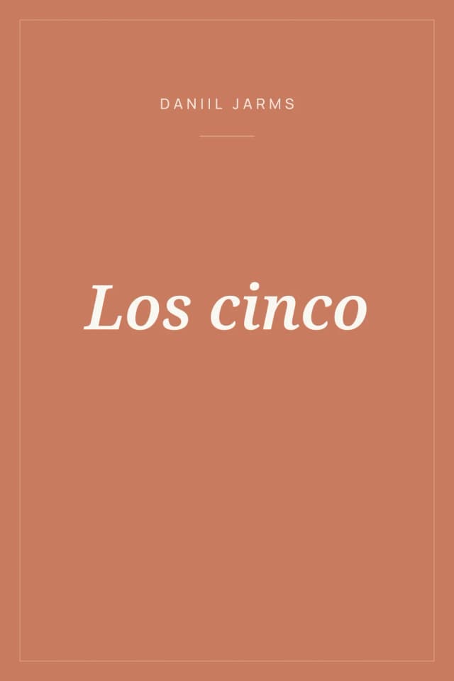 Portada de Los cinco