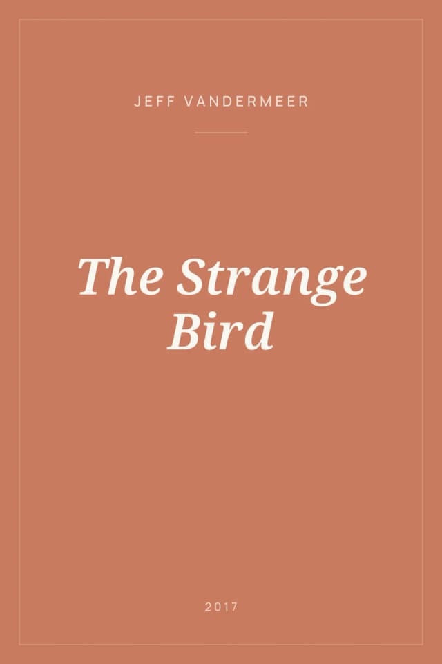 Portada de The Strange Bird