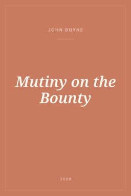 Portada de Mutiny on the Bounty