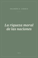 Portada de La riqueza moral de las naciones
