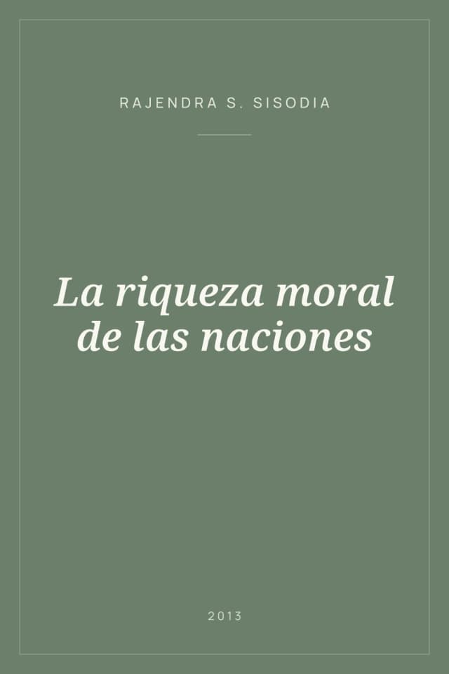 Portada de La riqueza moral de las naciones