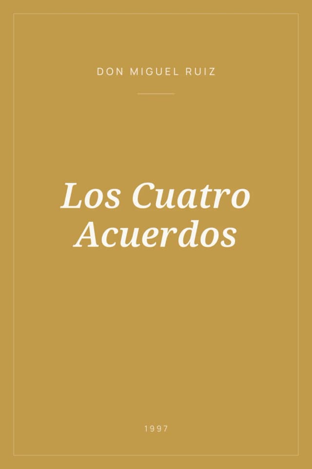 Portada de Los Cuatro Acuerdos