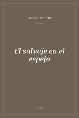 Portada de El salvaje en el espejo