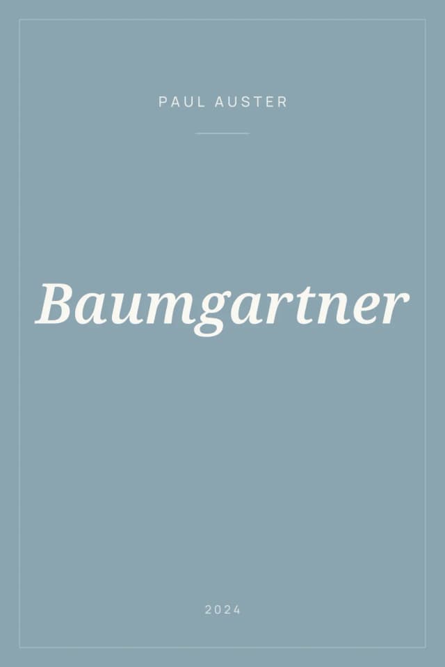 Portada de Baumgartner