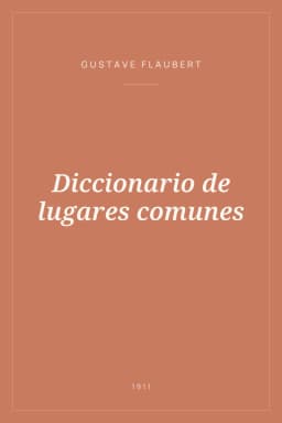 Portada de Diccionario de lugares comunes