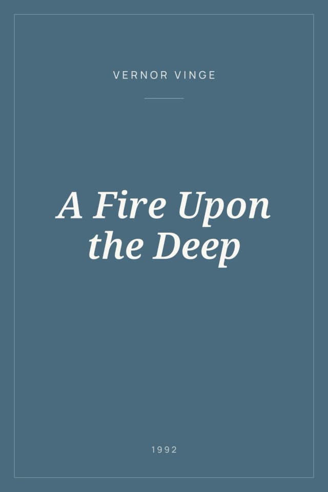 Portada de A Fire Upon the Deep
