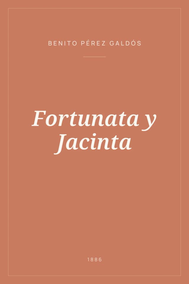 Portada de Fortunata y Jacinta