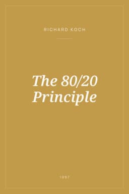 Portada de The 80/20 Principle