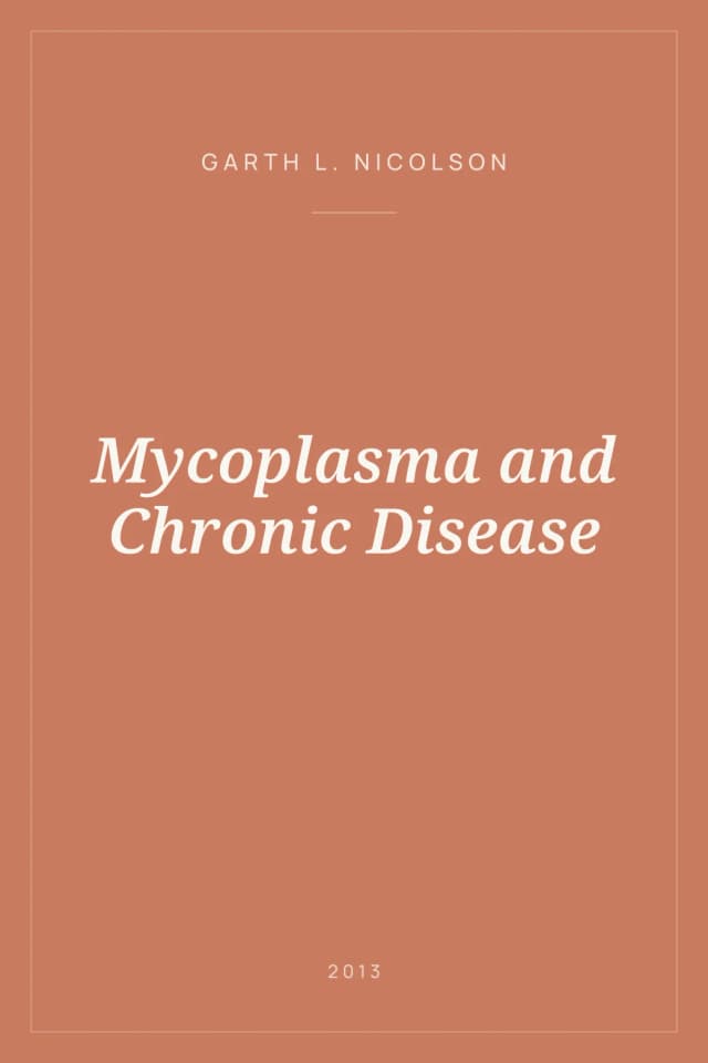 Portada de Mycoplasma and Chronic Disease