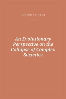 Portada de An Evolutionary Perspective on the Collapse of Complex Societies