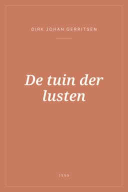 Portada de De tuin der lusten