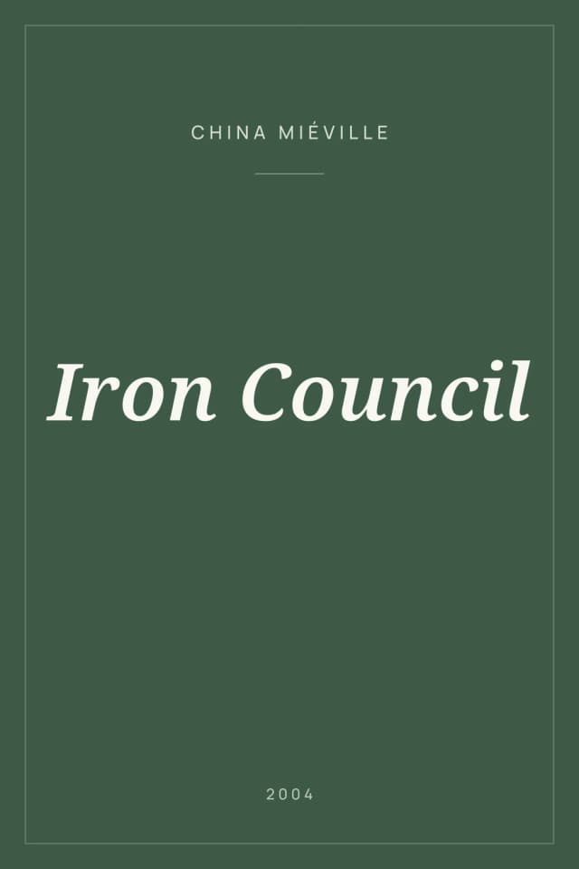Portada de Iron Council