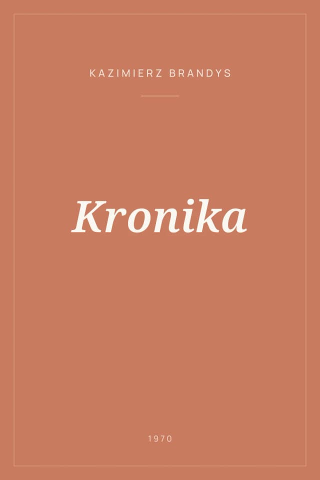 Portada de Kronika