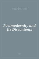 Portada de Postmodernity and Its Discontents