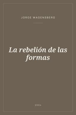 Portada de La rebelión de las formas