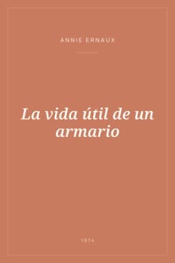 Portada de La vida útil de un armario