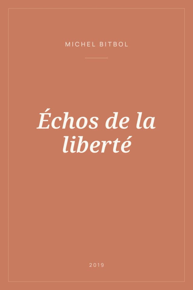 Portada de Échos de la liberté