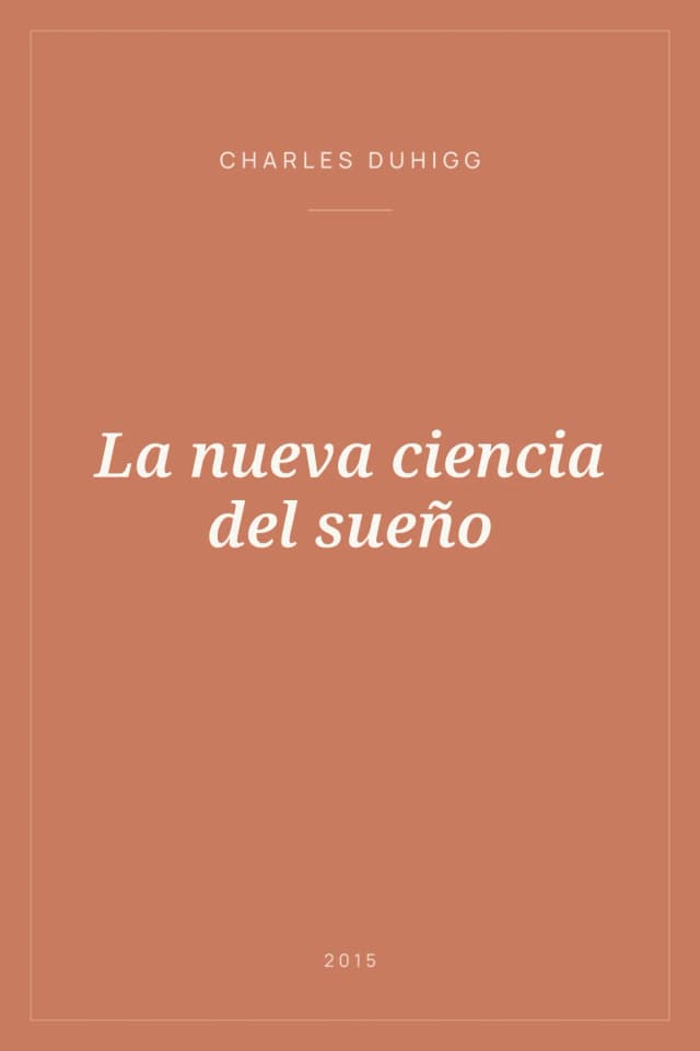 Portada de La nueva ciencia del sueño