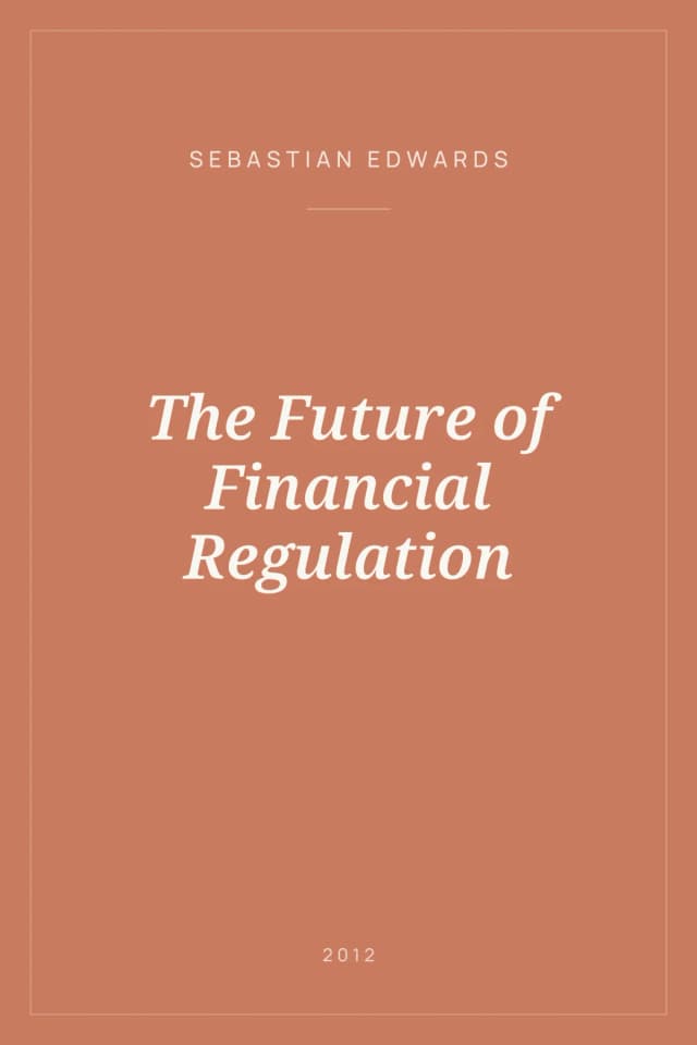 Portada de The Future of Financial Regulation