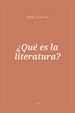 Portada de ¿Qué es la literatura?