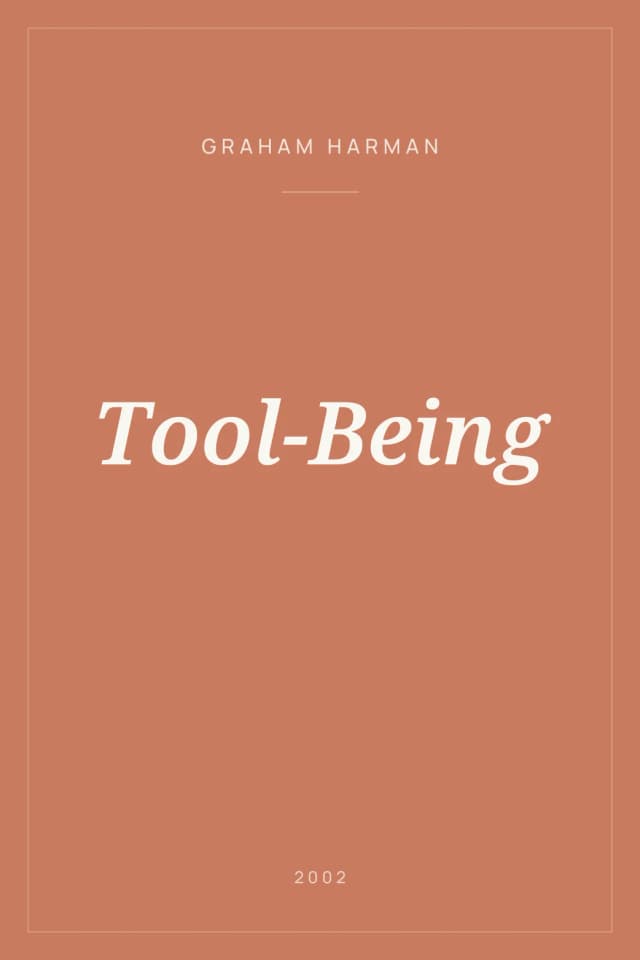 Portada de Tool-Being