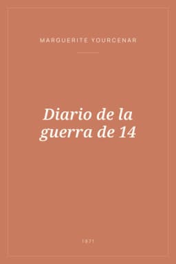 Portada de Diario de la guerra de 14