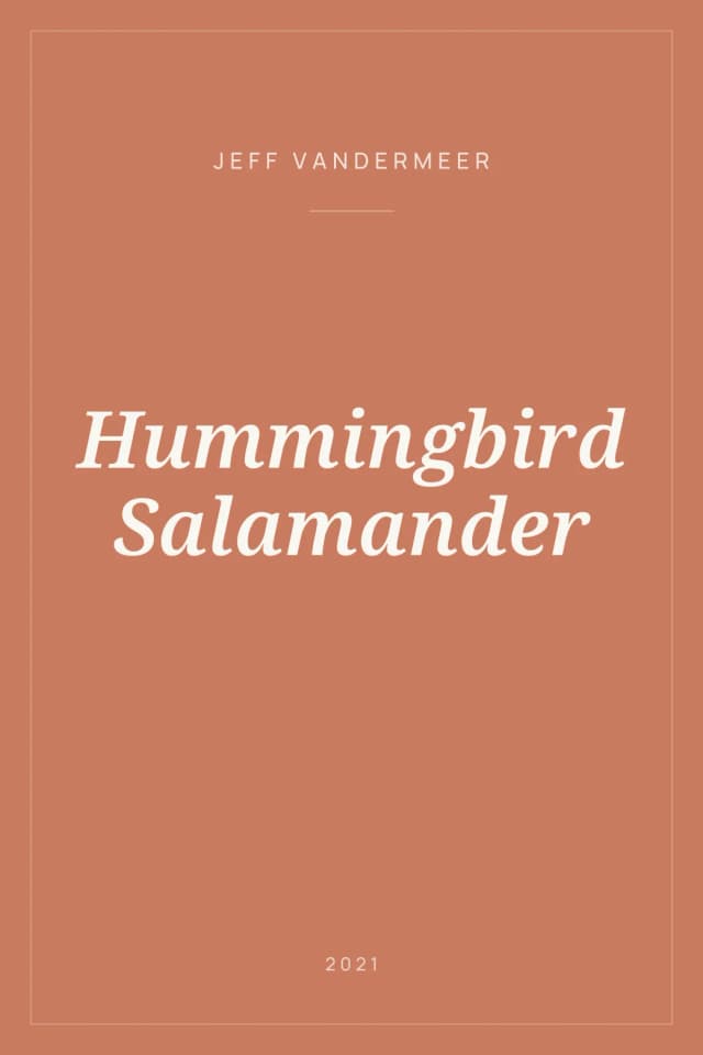Portada de Hummingbird Salamander