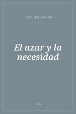 Portada de El azar y la necesidad